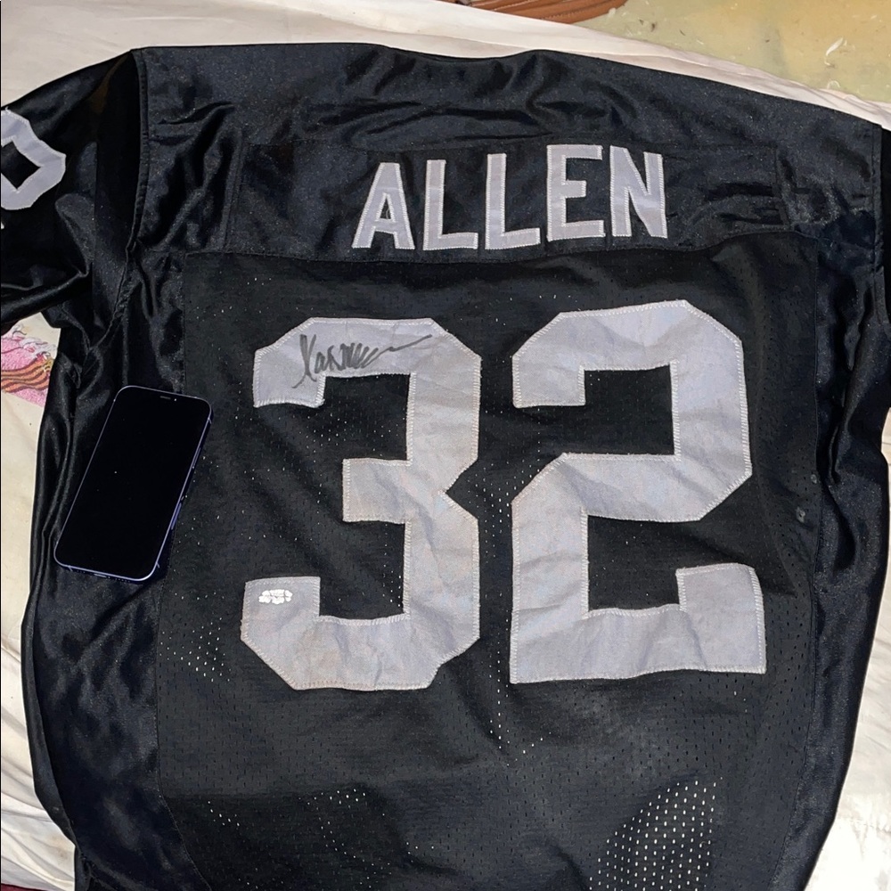 Black and Gray Jersey with Number 32